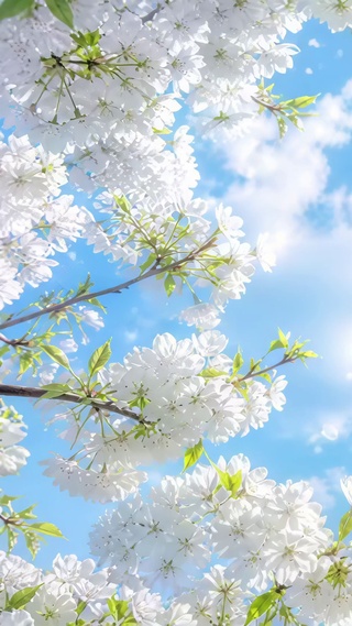 晴空花海