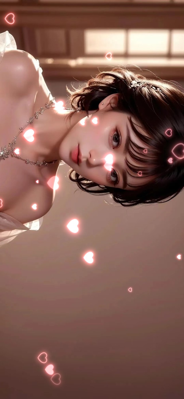 4k纯欲美女爱心