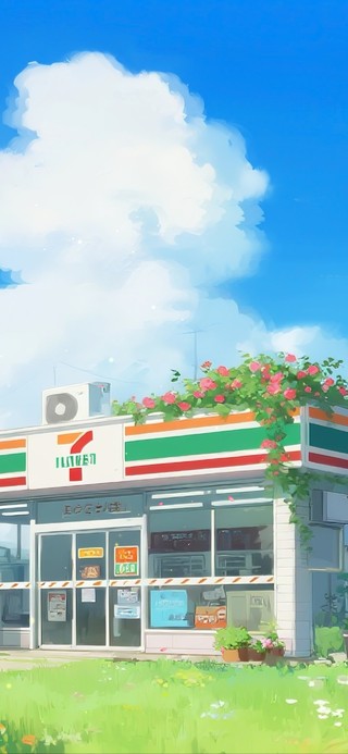 治愈草地便利店