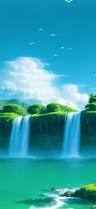 青山绿水间
