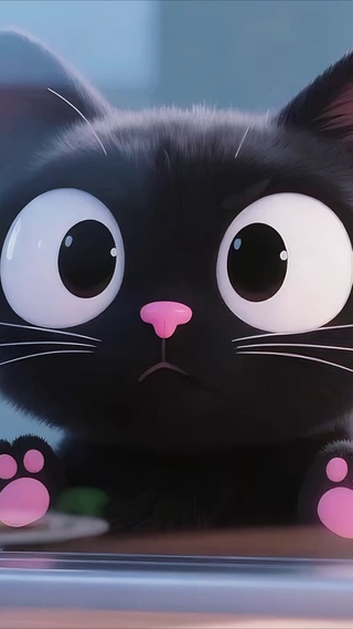 别偷看喵