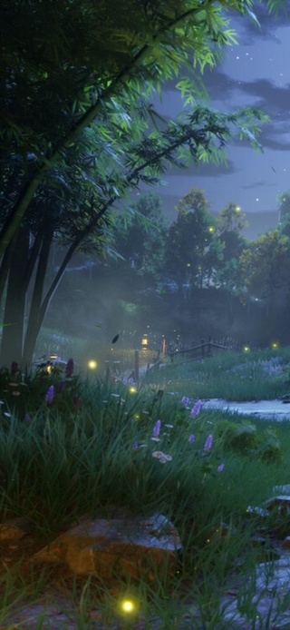 曲径通幽竹林居