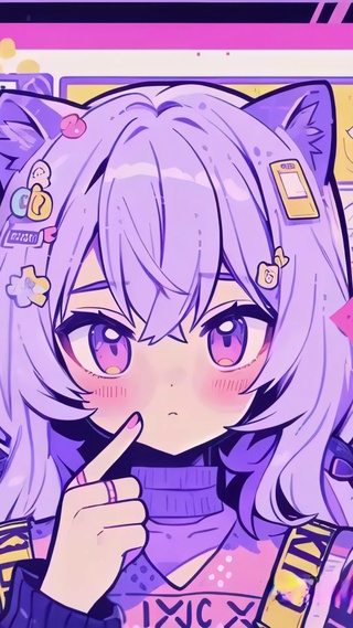 元气猫耳美少女