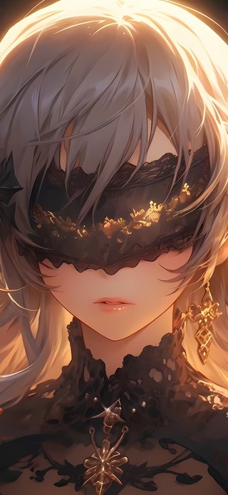 金色面纱女孩