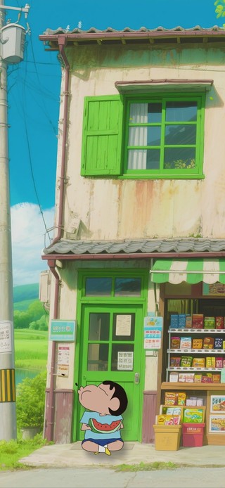 童年记忆 小新的夏日小卖部故事