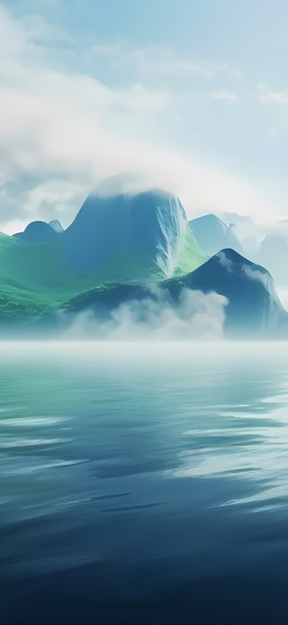 唯美的山水