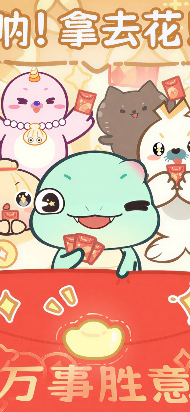 海豹良小宝Friends拿去花