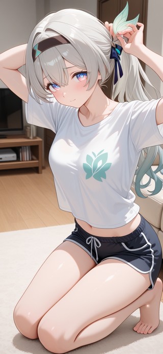 唯美房间少女