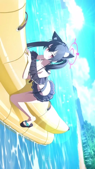 蔚蓝档案  黑见芹香