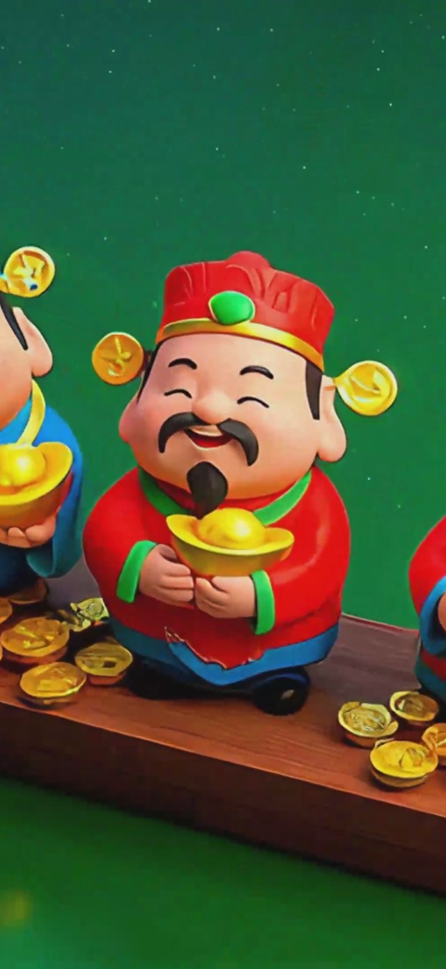 五福财神流水生财