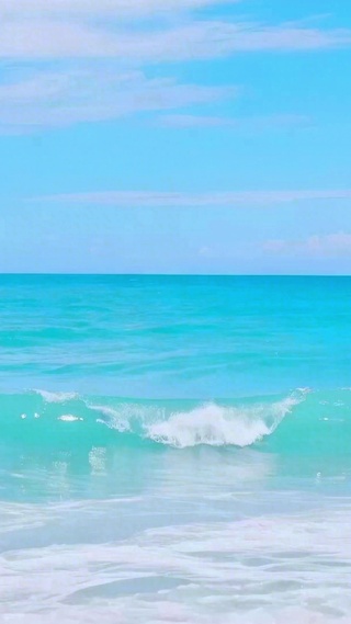 唯美大海海浪4K