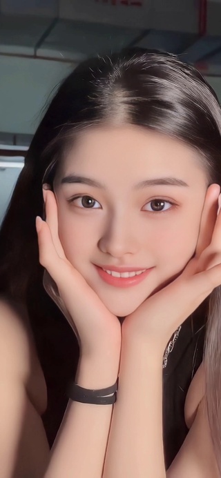 超甜可爱美少女呆萌性感迷人治愈