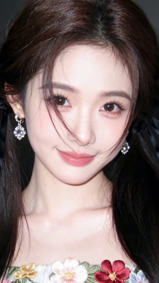 清纯双马尾甜美女神