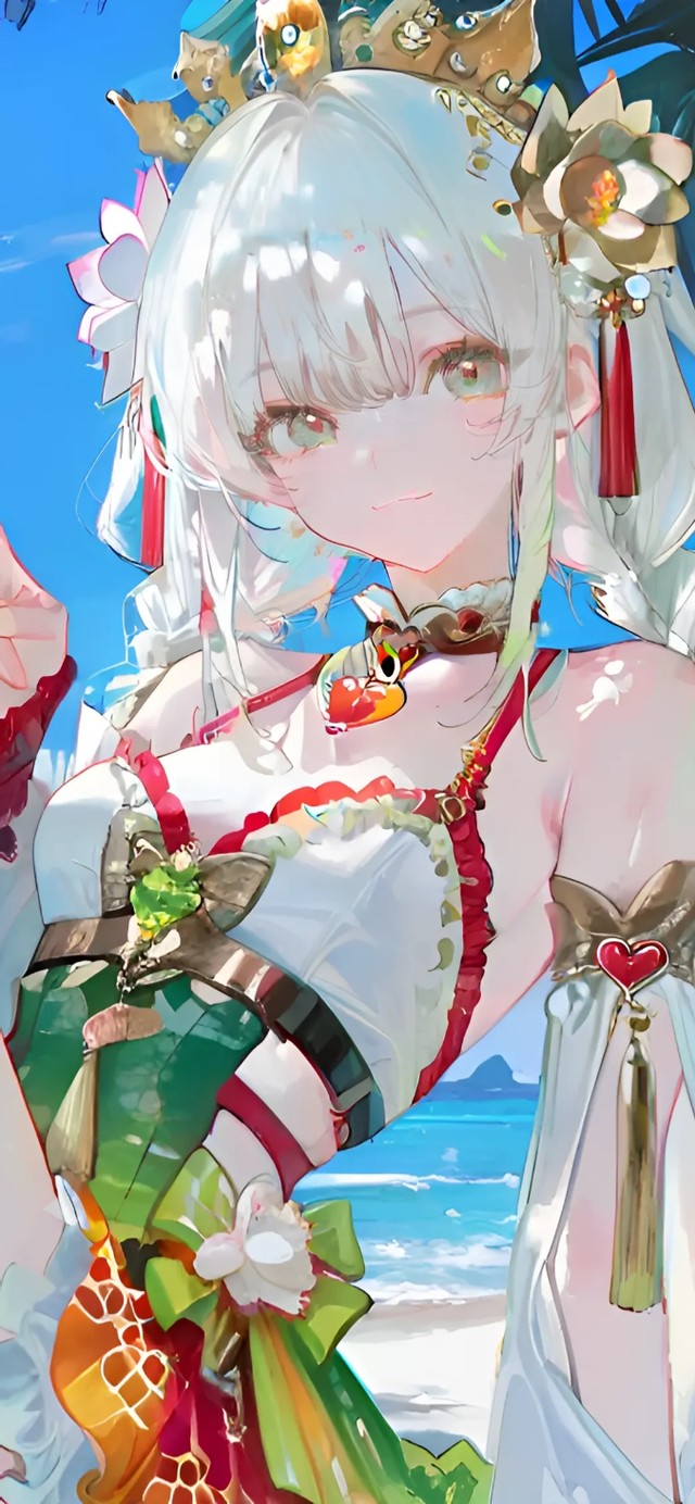 西施（续相思）-海边泳装少女