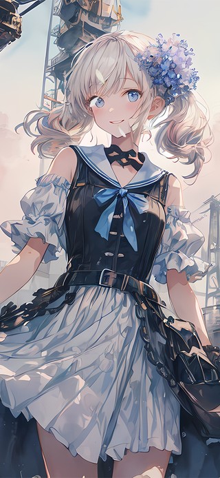 废城花城少女