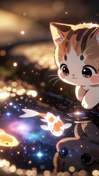 可爱小猫