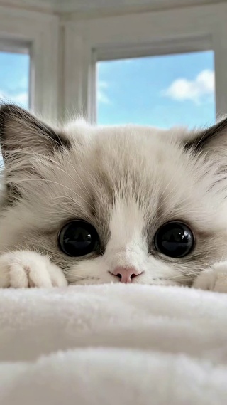 软萌治愈布偶小猫
