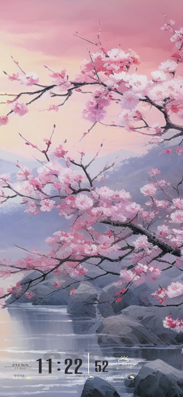 河畔寻の梅花香自苦寒来