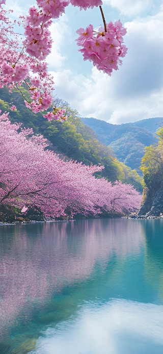 樱溪盛景