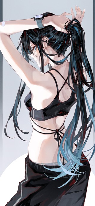 运动美少女