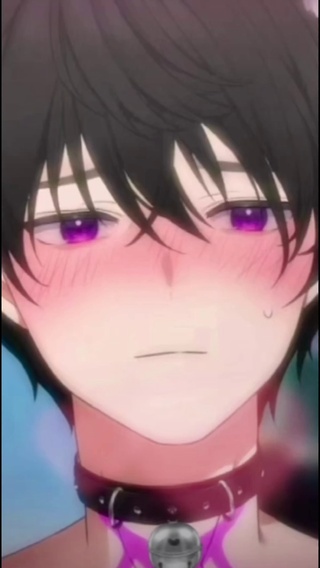 脸红的可爱少年