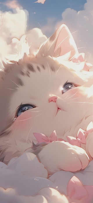 困倦小猫
