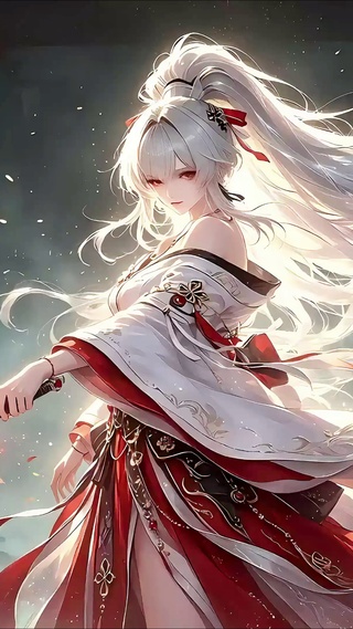 彼岸花执剑绯雪