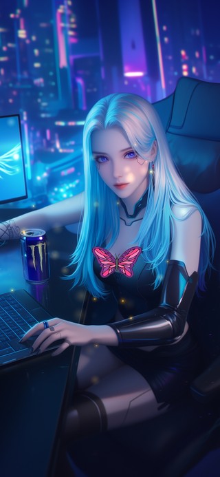 含笑含羞，霜叶见状也褪去寒色