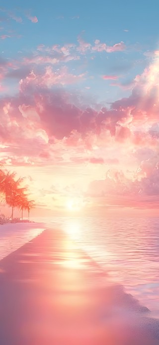 海边的日出