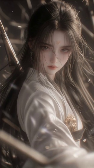 可爱的古风动漫美女
