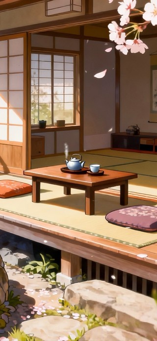 品茶赏海景
