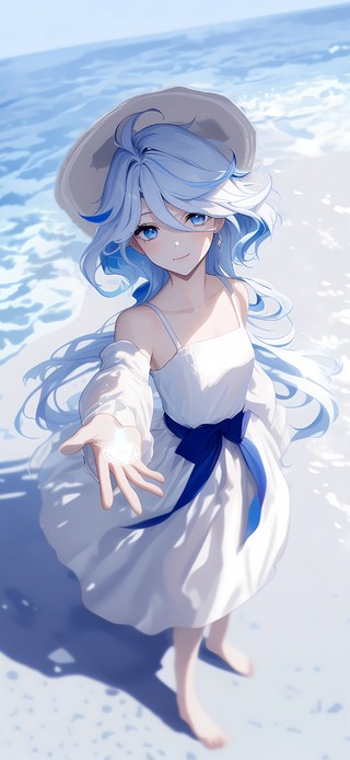 海边少女