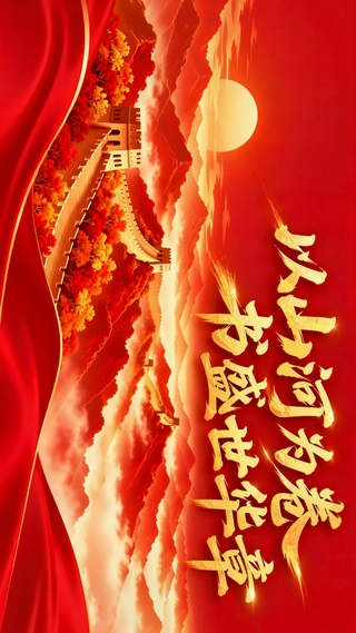 以山河为卷书盛世华章