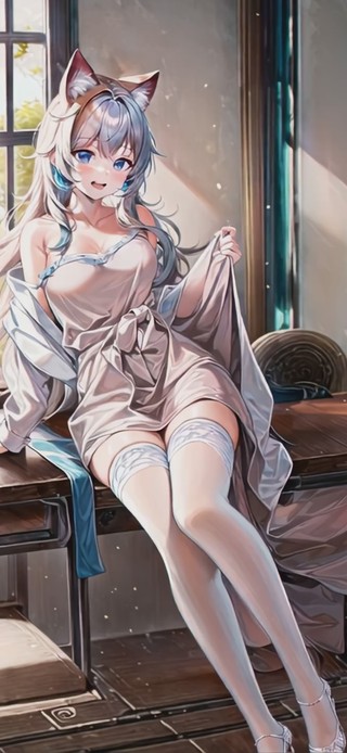 白丝妹子