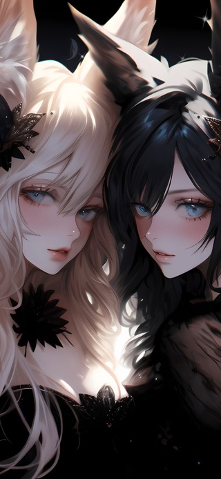 4K 黑白双子
