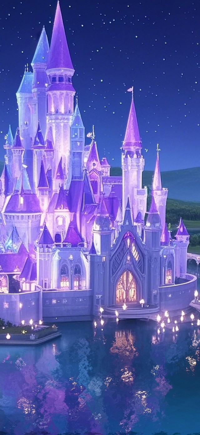 月下紫水晶城堡