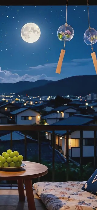 夜晚的风景