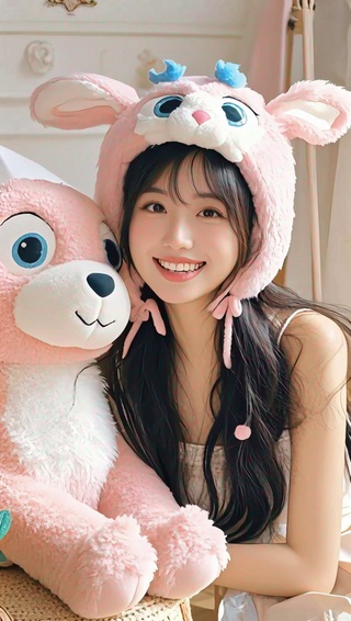 清纯家居女孩