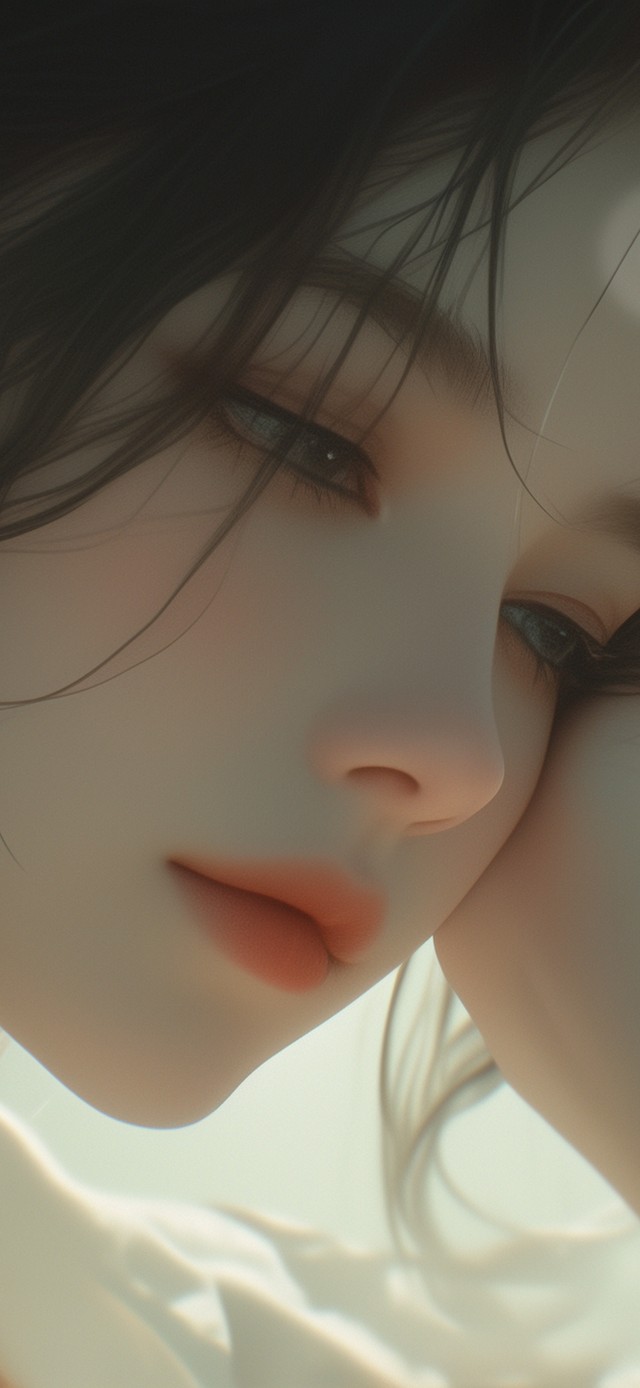 4K夏日休闲慵懒美女 午后17