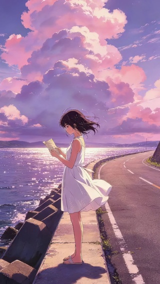 浪漫海边