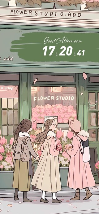 樱花街角的花店