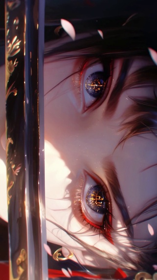 星瞳鎏金 晚风映月