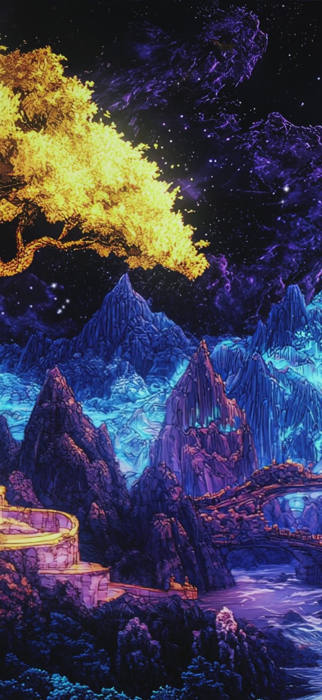 国潮AI唯美插画