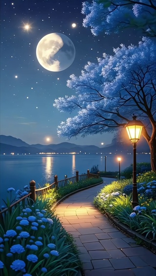治愈的夜景