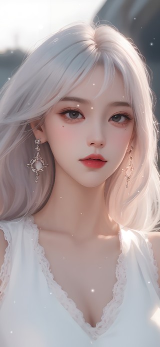唯美长发美女