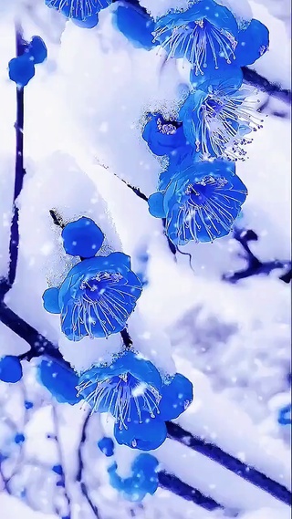 克莱因蓝雪梅