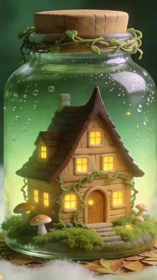 森林夜景