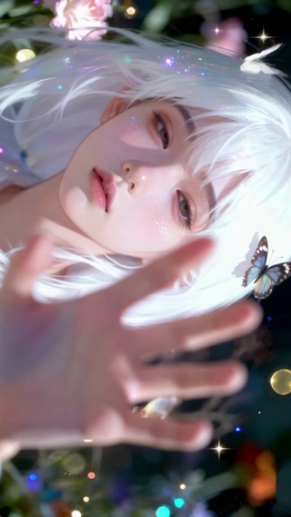 银蝶星屑：花境少女的光斑邀约