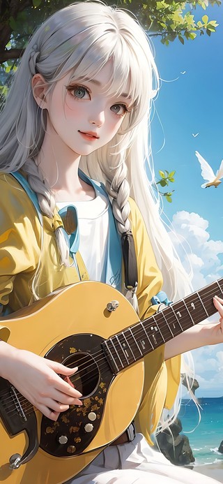 吉他少女