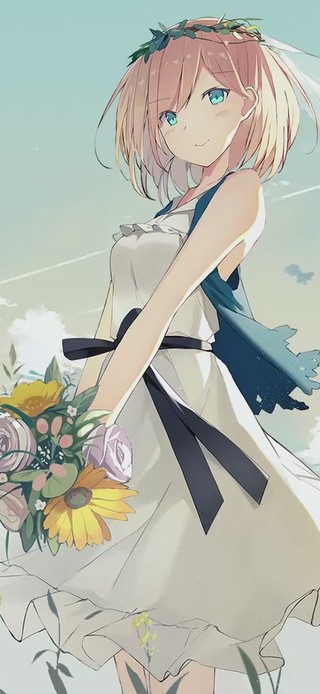 Anime Girl With